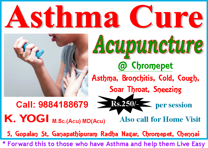 Asthma Cure Treatment, Chennai