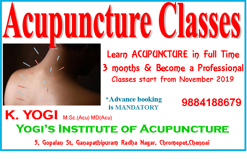 Chinese Acupuncture Classes in Chennai Acupuncture Courses in Chennai Chinese Acupuncture Classes in Chennai Acupuncture Courses in Chennai